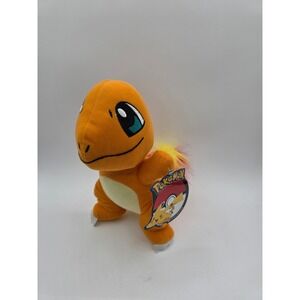 Pokemon Toy Factory Charmander Plush Orange Fire Tail Stuffed Animal 2016 NWT